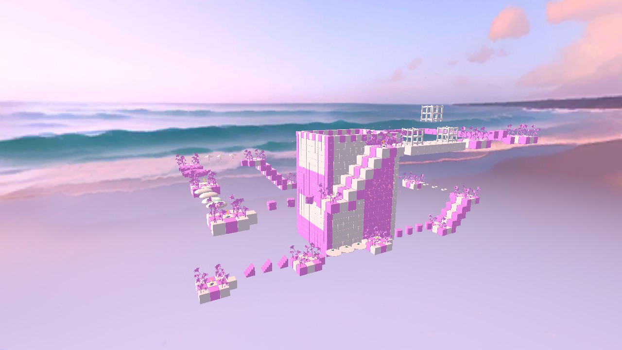 Aesthetic pink obby!