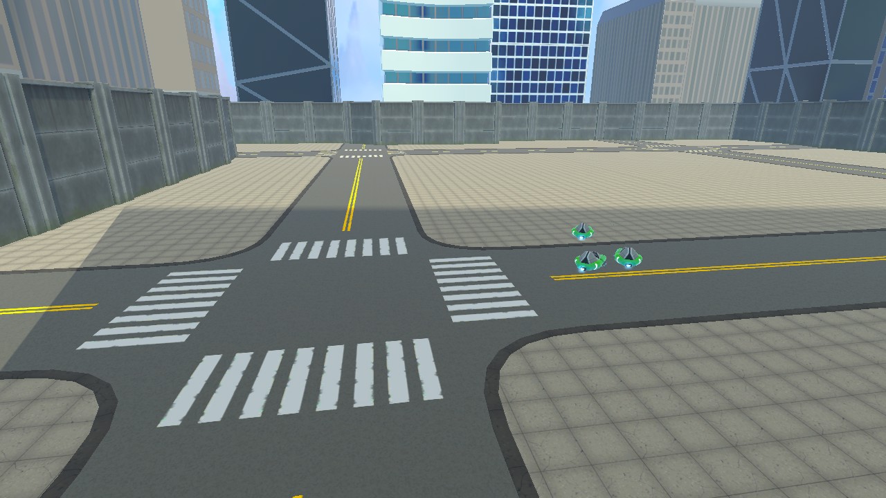 Racing In Outside The City