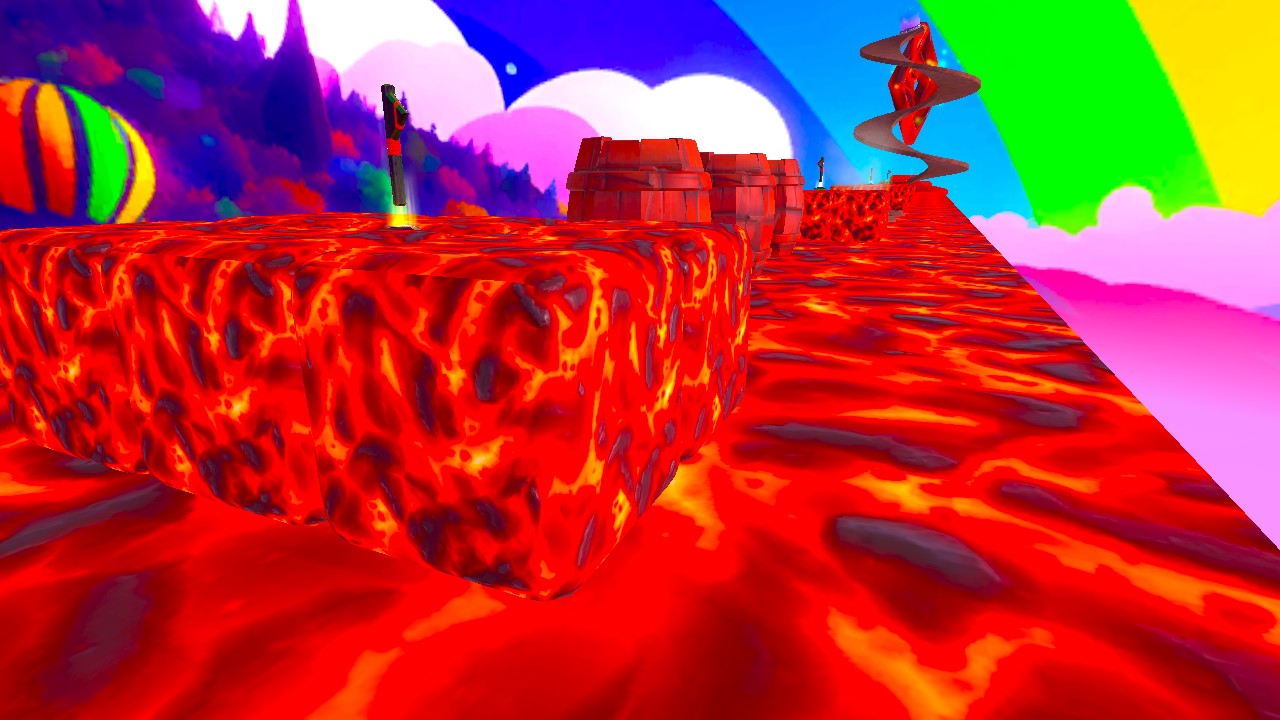 the epic long  lava obby