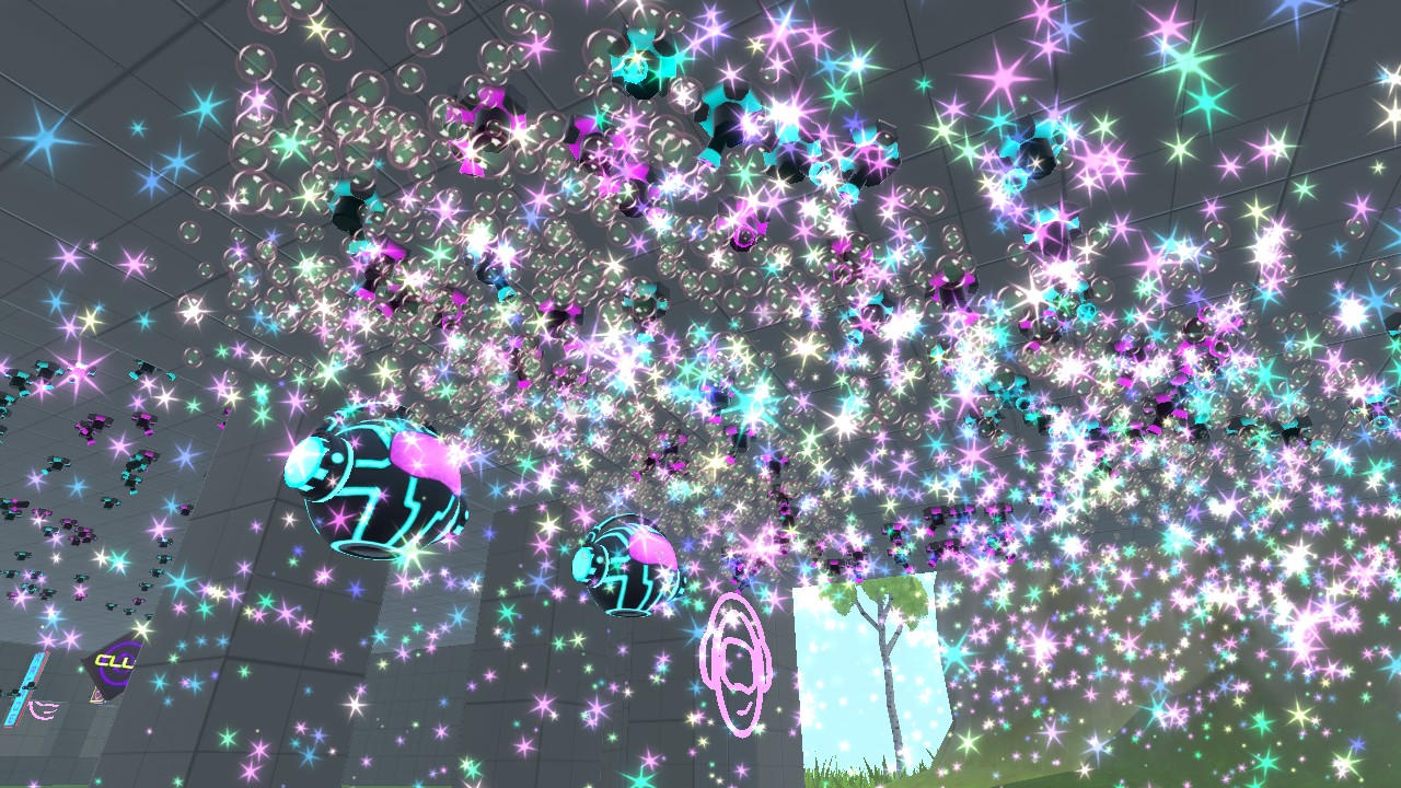 Hiberworld supermarket and party