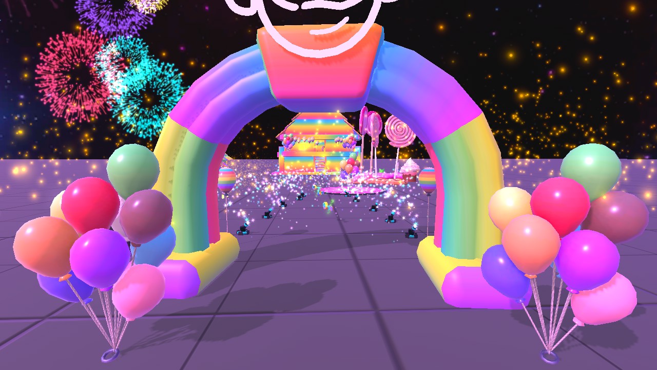 Very shiny and Rainbow!