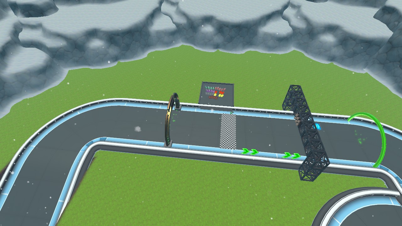 Snowy kingdom but race version