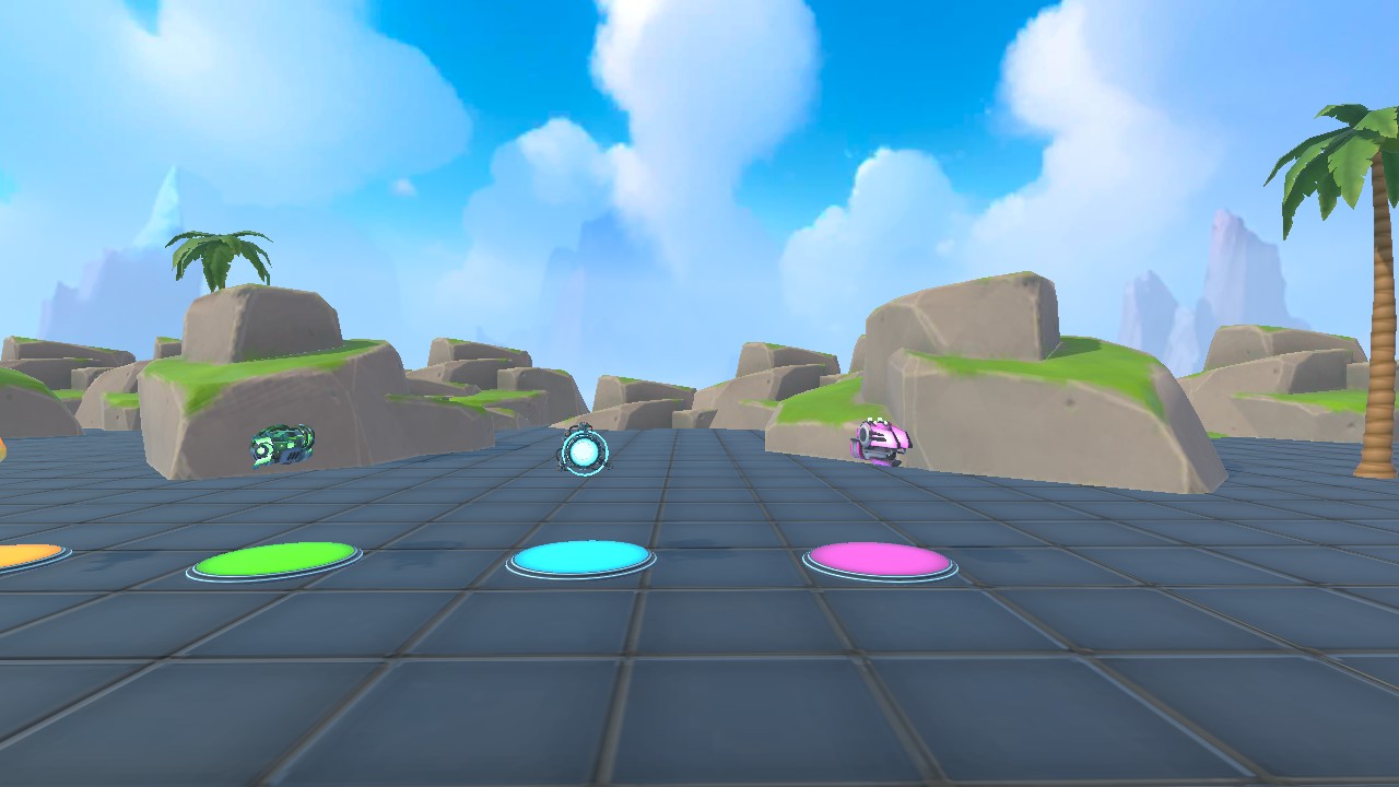 First person shooter area