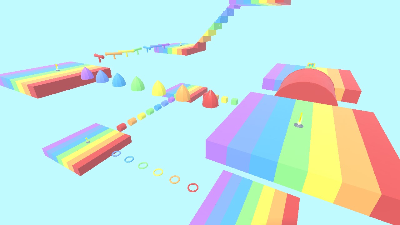 🤍Cool Rainbow Obby!🌈