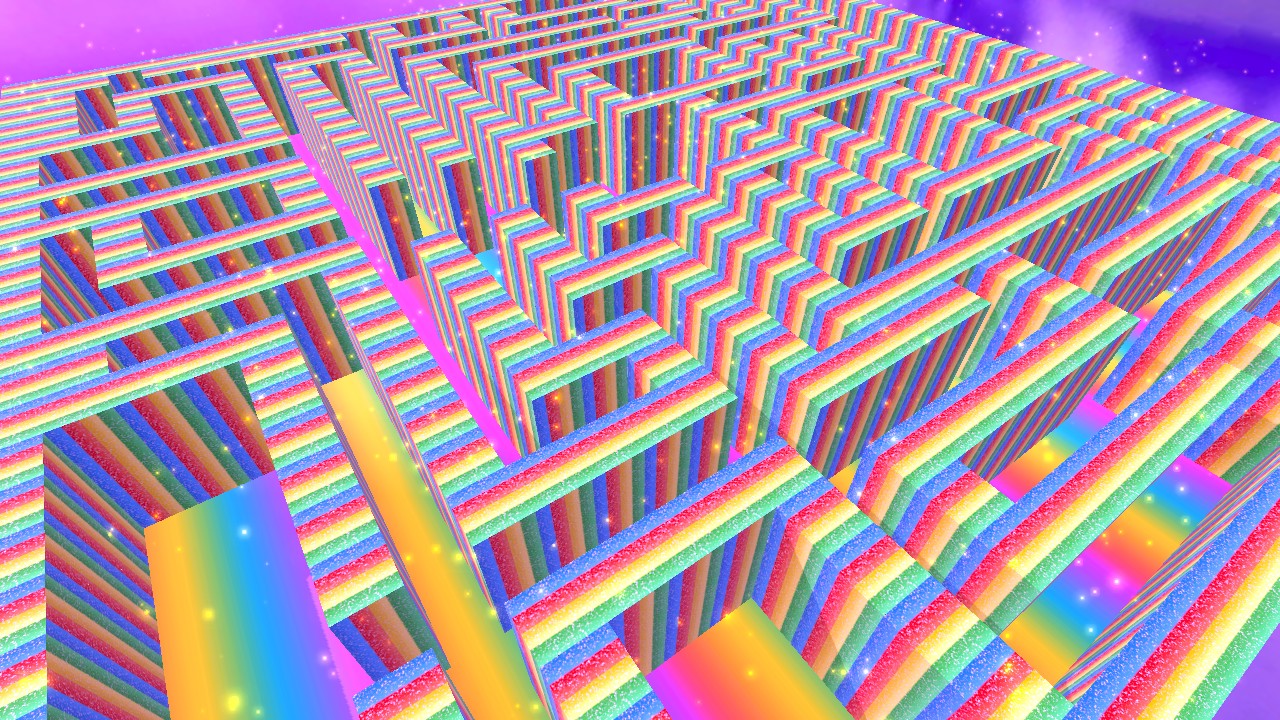 -🌈Fun Rainbow Maze🌈- 20 followers special