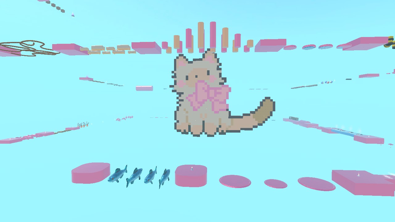 ♡ Cat Obby 1K Celebration - Purr-fect Parkour ♡