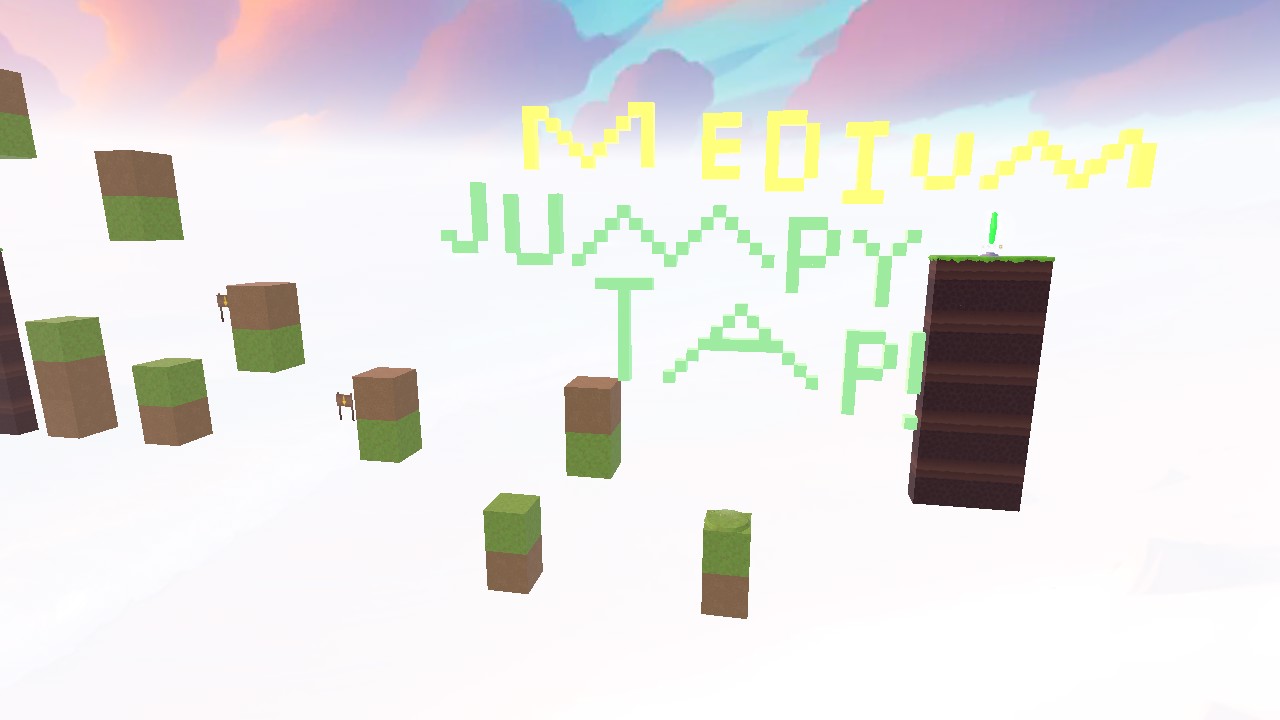 jumpy tap/flappy bird! [medium level] 🤎💚