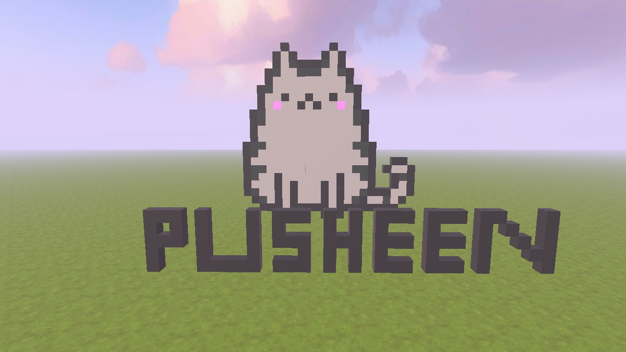 Pusheen pixel art
