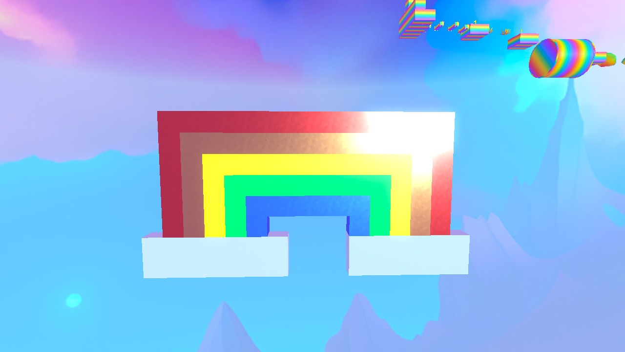short easy rainbow obby