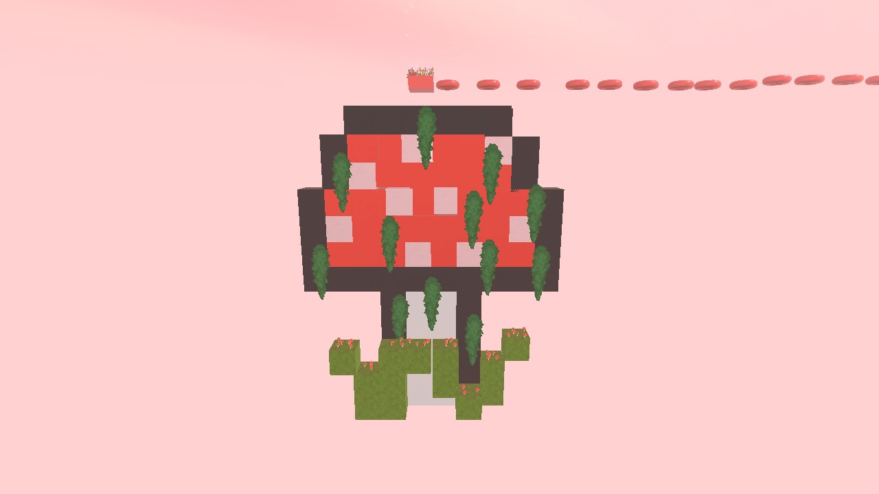 cute short mushroom obby