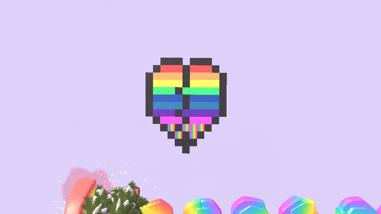 short easy rainbow obby