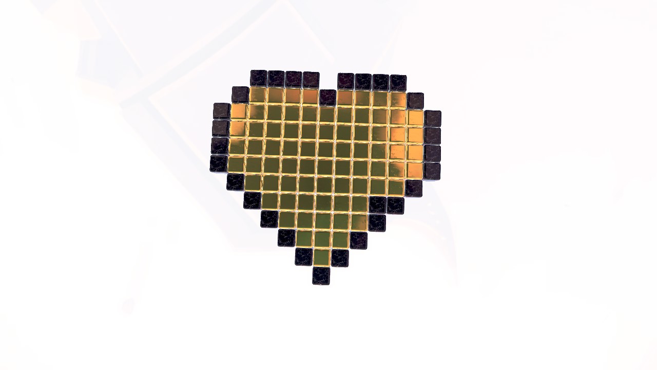 cute heart gardening obby