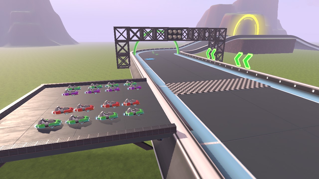 Race Game - HiberWorld: Play, Create, Share.