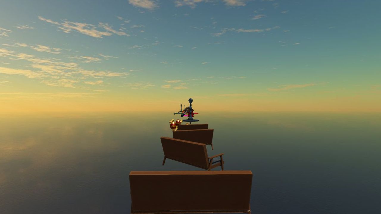 The hiver world blocks—2 the items parkur 