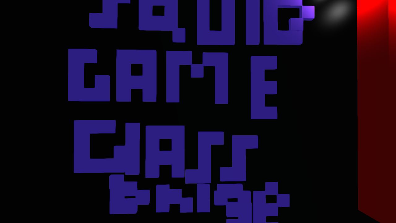 Squid Game Glass Bridge