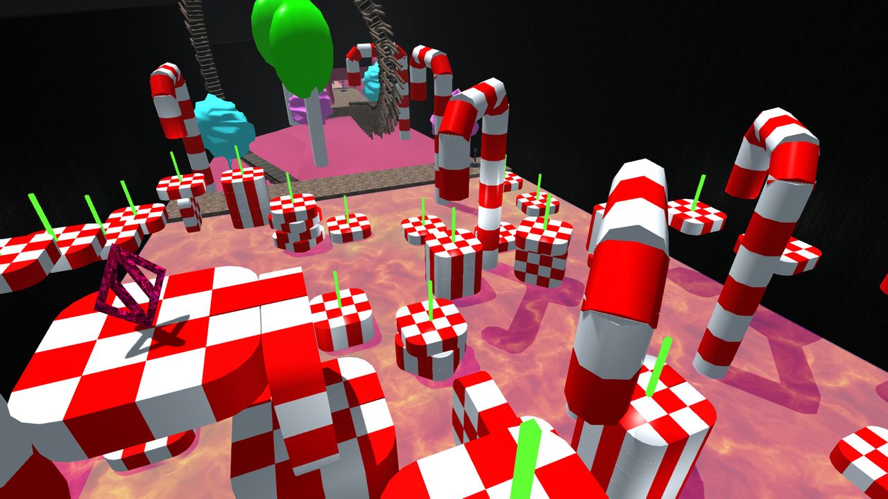 Candy Land 2.0 Roller Coaster HiberWorld