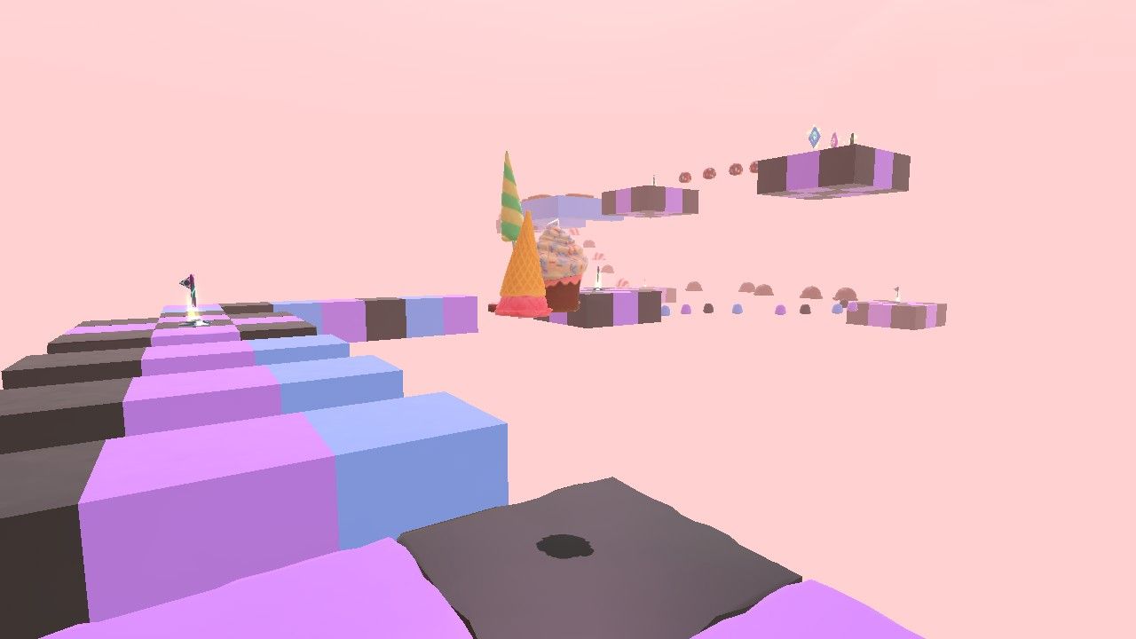 Blue Pink Black Core Of candy