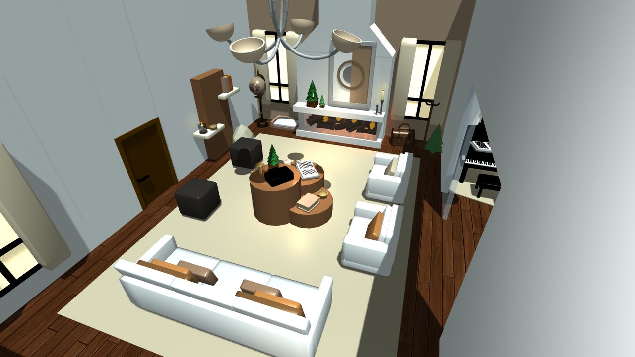 🪶 Beige Light Academia House ☕