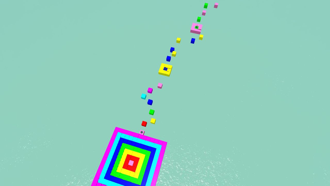 Mega Rainbow Obby RO21 Update 😆😆