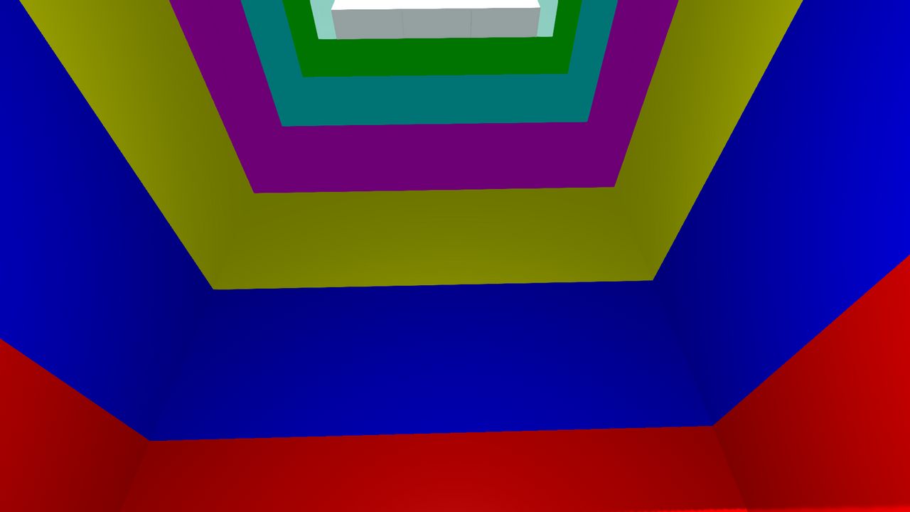 Rainbow Parkour -Create Mode