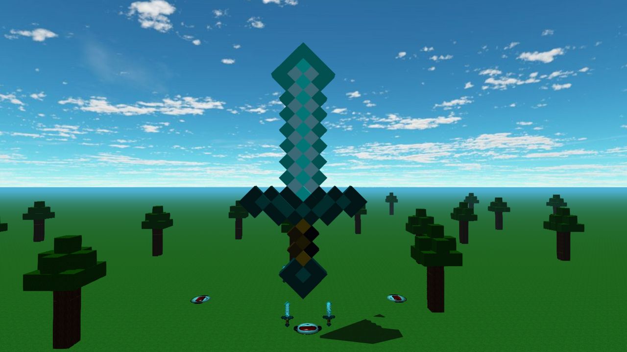 Minecraft- Diamond Sword