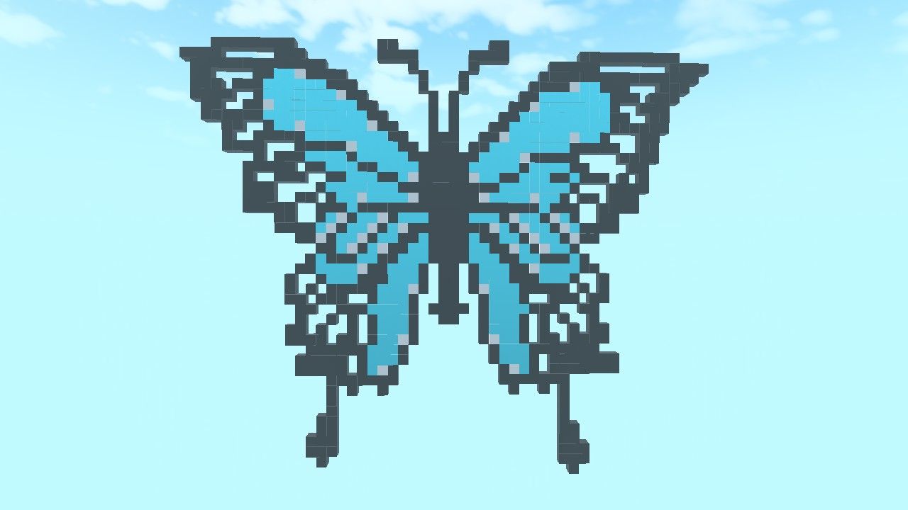 Butterfly PIXEL ART