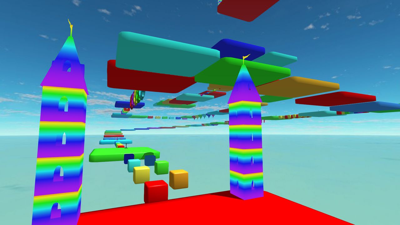 Rainbow obby for per sir