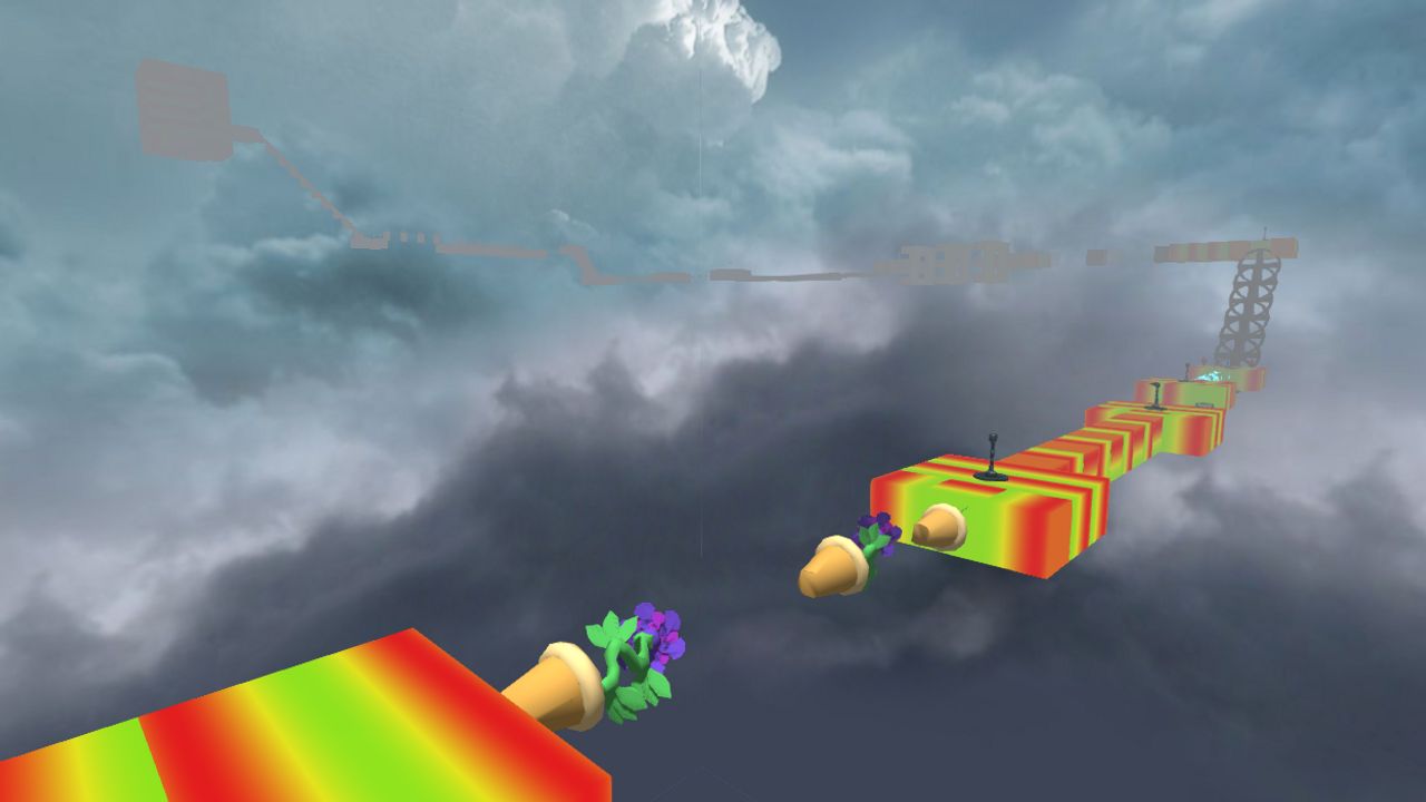 ✨ Long Colorful Rainbow Obby - short dropper 