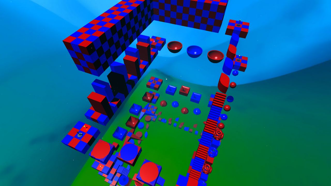 Red and blue obby