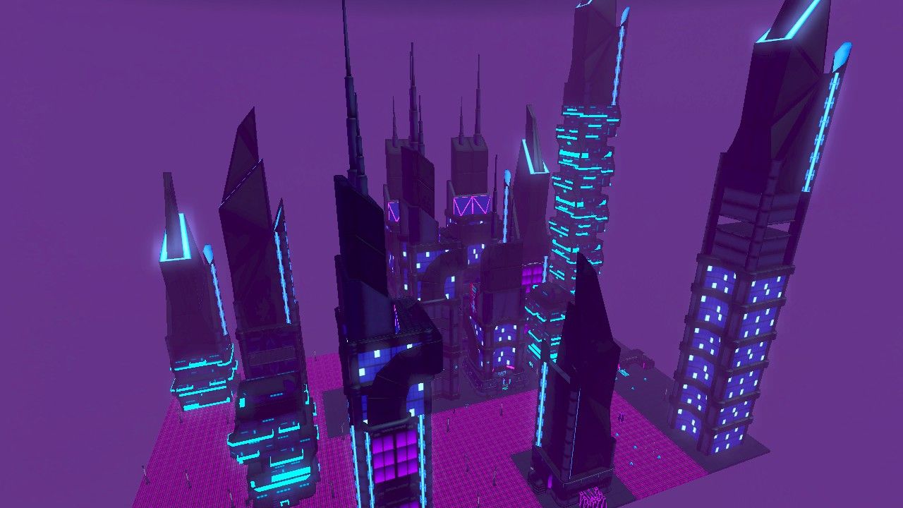 hiberpunk city neon  hc22