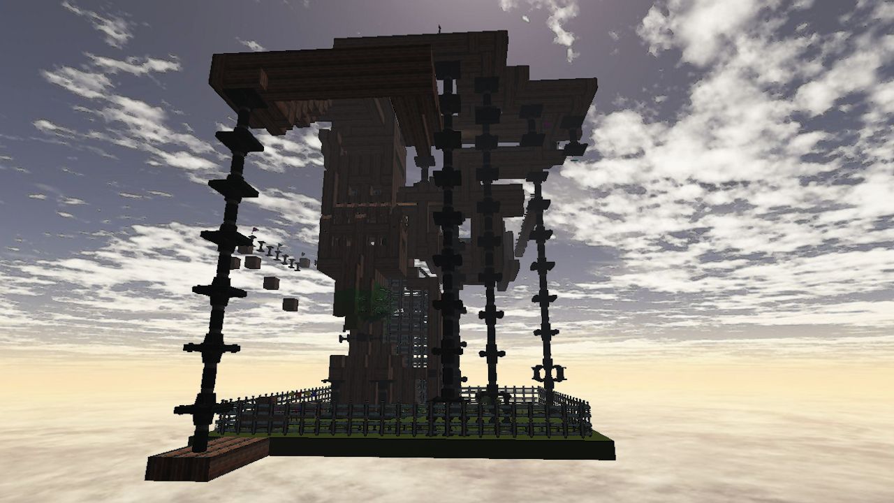 Treehouse Chuck E. Cheese tower HiberWorld