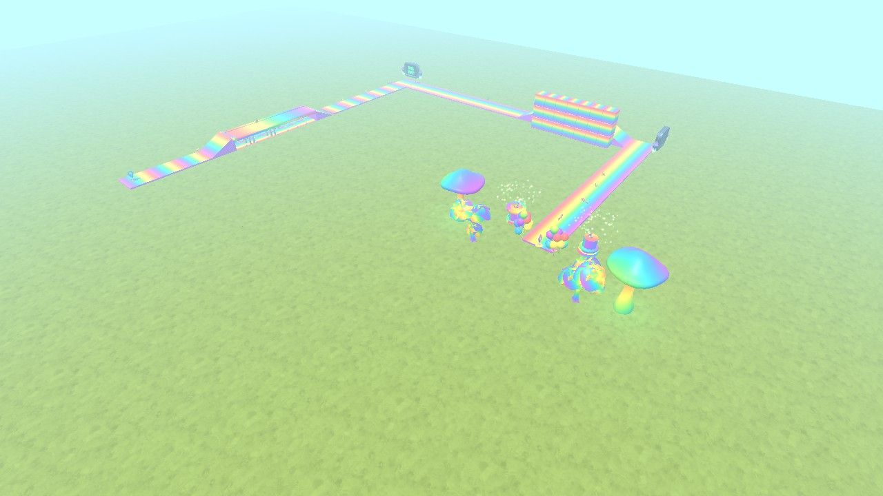 SHORT RAINBOW RUN RB22