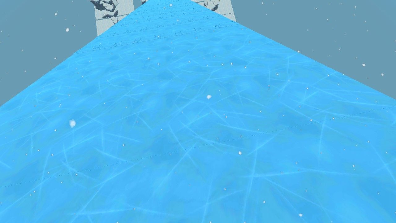 Ice slide - HiberWorld: Play, Create, Share.