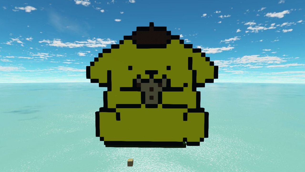 💛🍯Pompompurin pixel art🍯💛