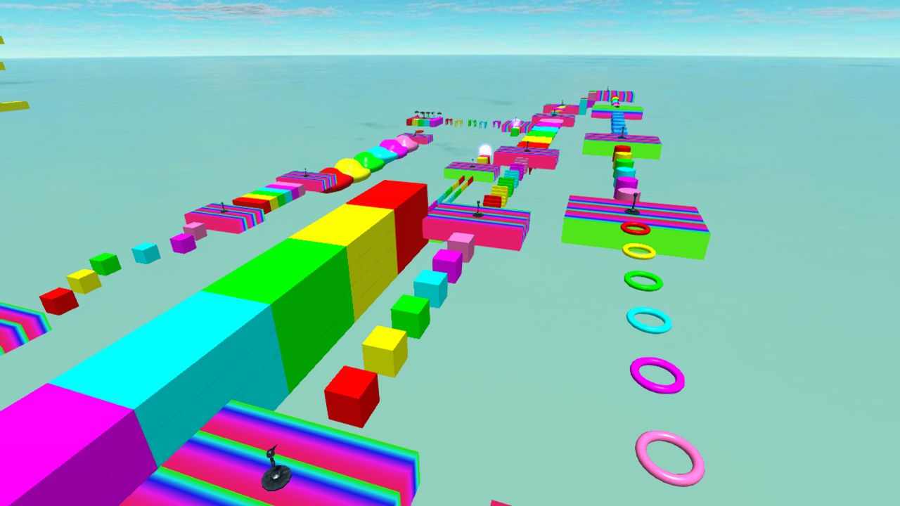 🌈Big Rainbow Obby🌈-read description -